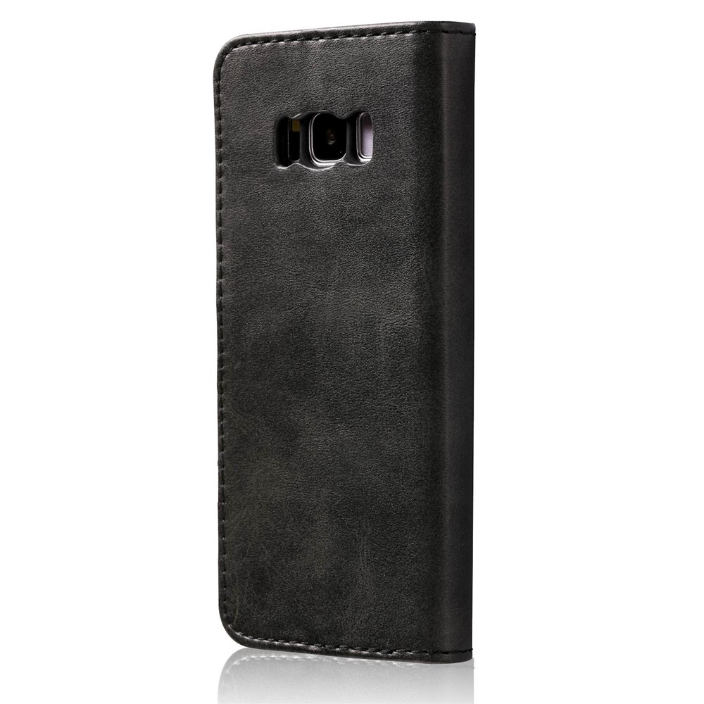 Lc. Imeeke Wallet Stand Leder -hülle Accessoire Für Samsung Galaxy S8 Plus G955 - Schwarz