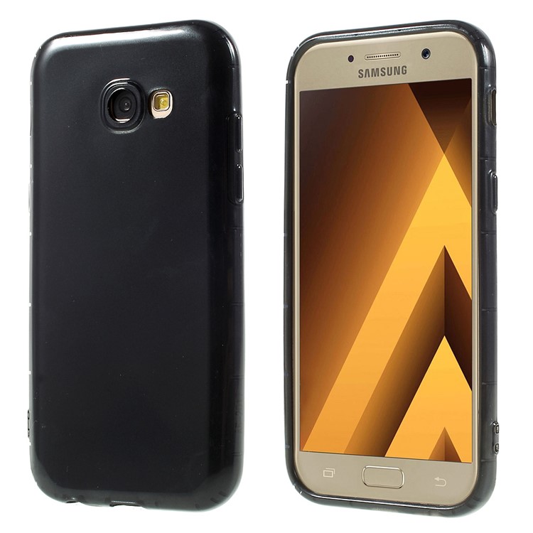 Air Cushion Drop-proof Gel TPU Cell Phone Case for Samsung Galaxy A5 (2017) - Black-1