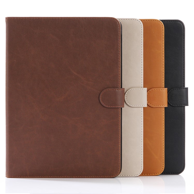 Retro Crazy Horse Wallet Leather Stand Case for Samsung Galaxy Tab S3 9.7-inch T820 - Black-7
