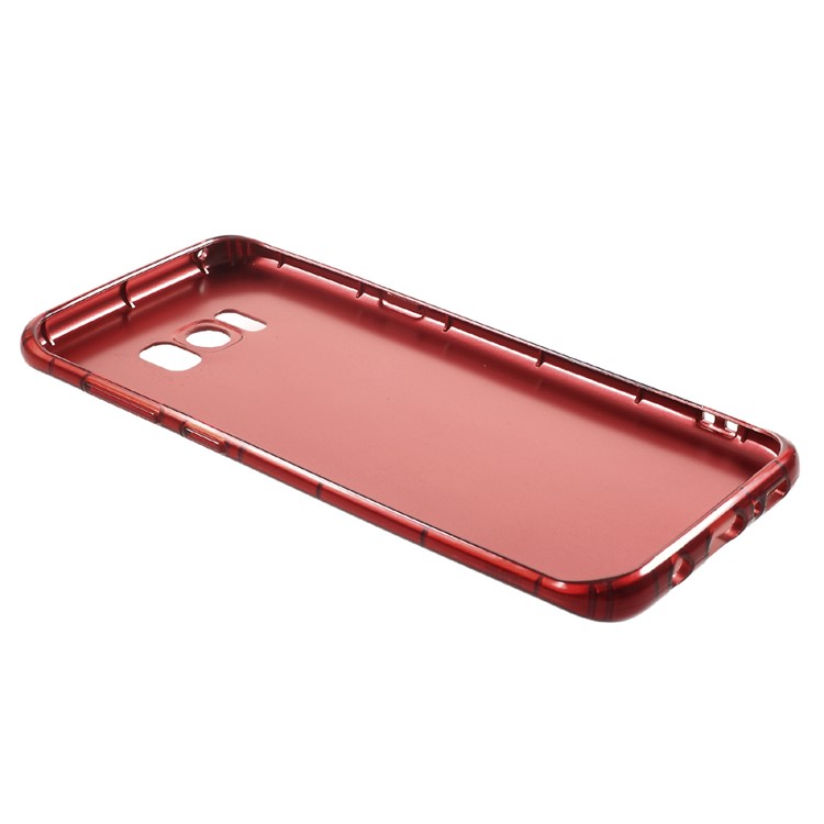 Drop-Proof TPU Mobile Phone Shell for Samsung Galaxy S8 Plus G955 - Red-4