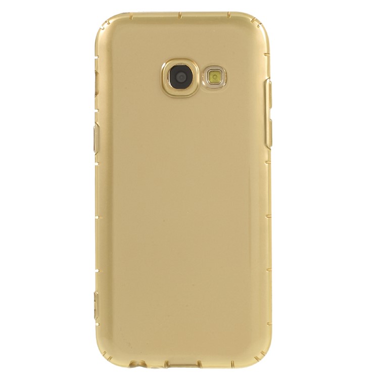 Drop-Proof TPU Mobile Phone Case for Samsung Galaxy A3 (2017) - Gold-2
