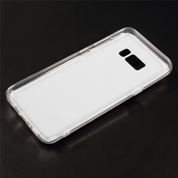 Electroplated Mirror-like TPU PC Back Cover with Kickstand for Samsung Galaxy S8 Plus G955 - Black-9