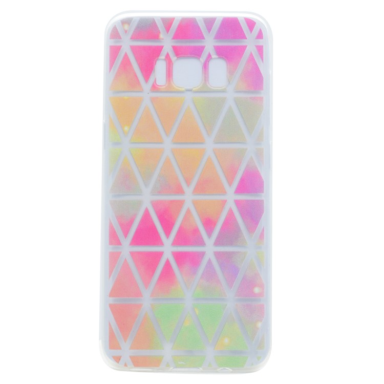 

Pattern Printing Soft TPU Back Case for Samsung Galaxy S8 G950 - Triangles