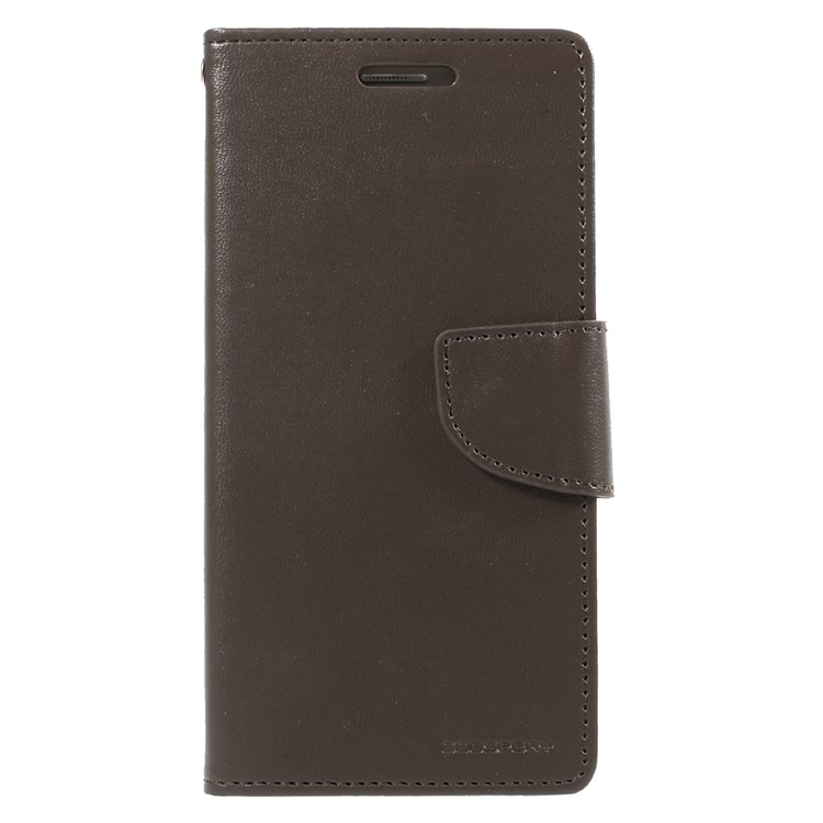 

MERCURY GOOSPERY Bravo Diary Magnetic Leather Wallet Casing for Samsung Galaxy A5 (2017) SM-A520F - Brown