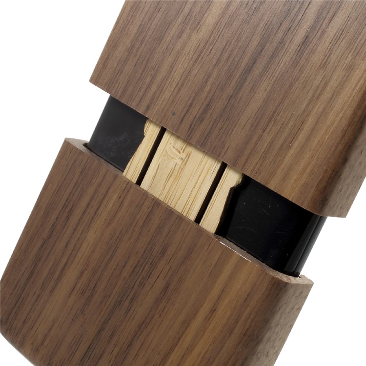 Detachable Handmade Wood Hard Case for Samsung Galaxy S8 Plus G955 - Coffee-5