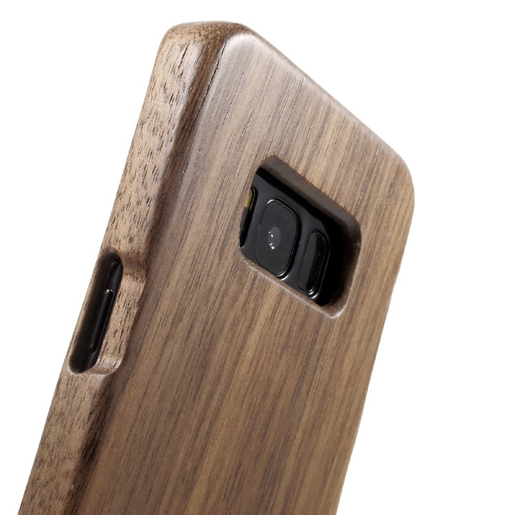 Detachable Handmade Wood Hard Case for Samsung Galaxy S8 Plus G955 - Coffee-7