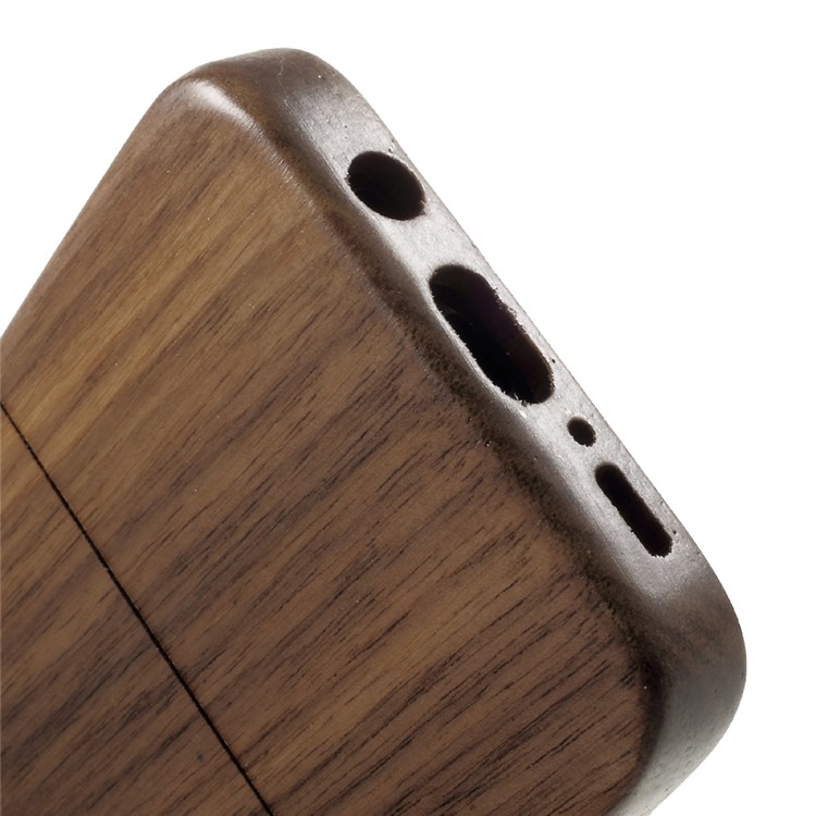 Detachable Handmade Wood Hard Case for Samsung Galaxy S8 Plus G955 - Coffee-8