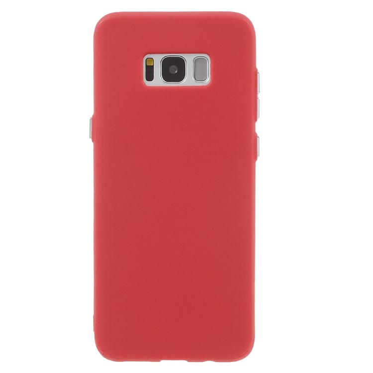 Soft TPU Protective Back Cover for Samsung Galaxy S8 G950 - Red-2