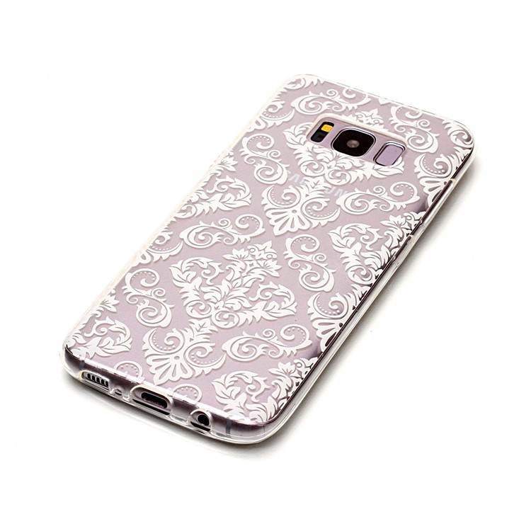 Pattern Printing IMD TPU Case for Samsung Galaxy S8 SM-G950 - Damask Pattern-4