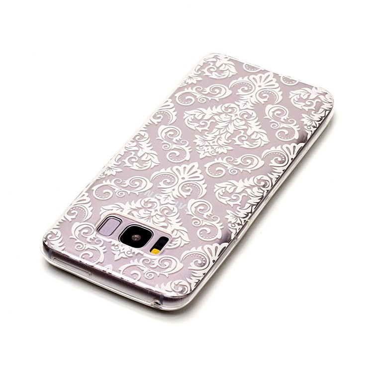 Pattern Printing IMD TPU Case for Samsung Galaxy S8 SM-G950 - Damask Pattern-5