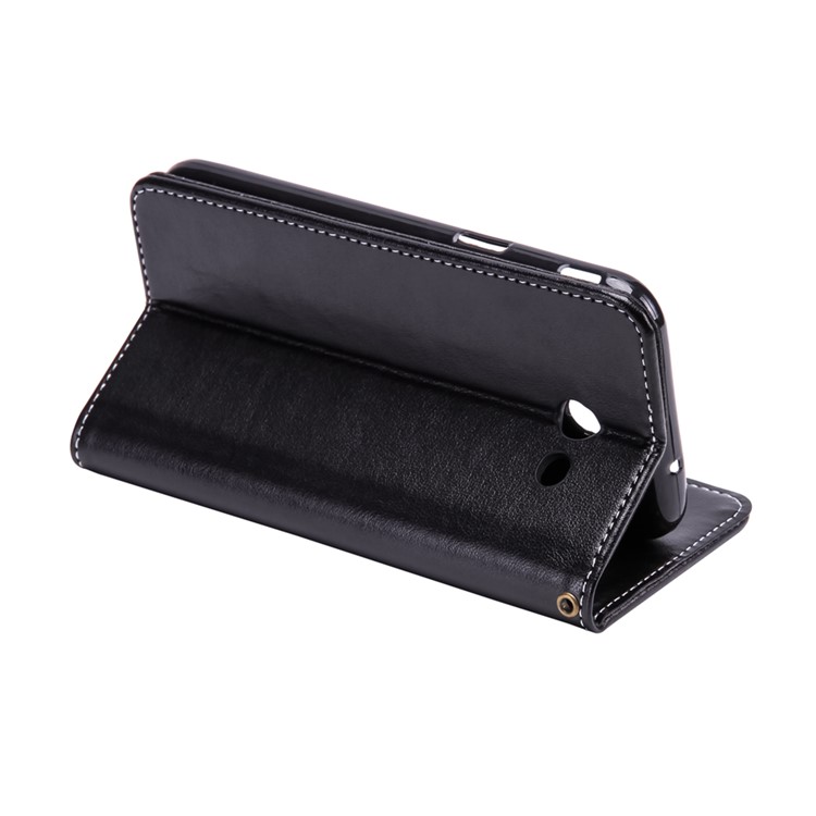 Imprint Butterfly Flower Card Holder Leather Stand Phone Case for Samsung Galaxy J5 (2017) - Black-5
