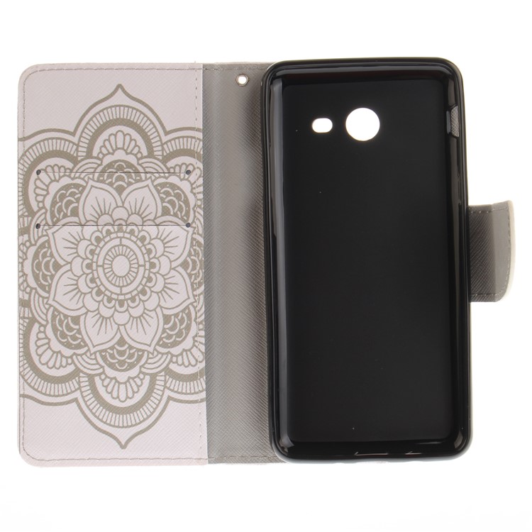Leather Wallet Case for Samsung Galaxy J5 (2017) - Mandala Flowers-10