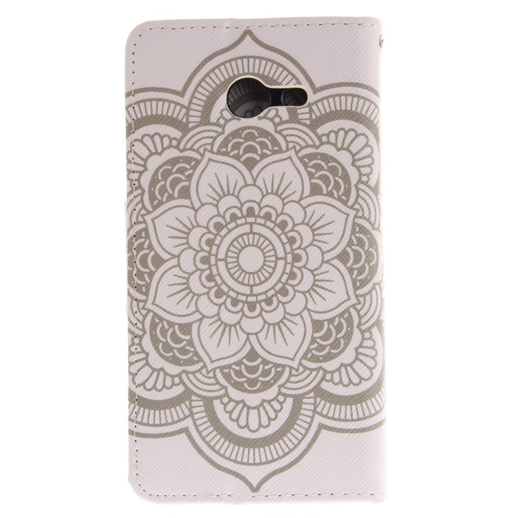 Leather Wallet Case for Samsung Galaxy J5 (2017) - Mandala Flowers-3