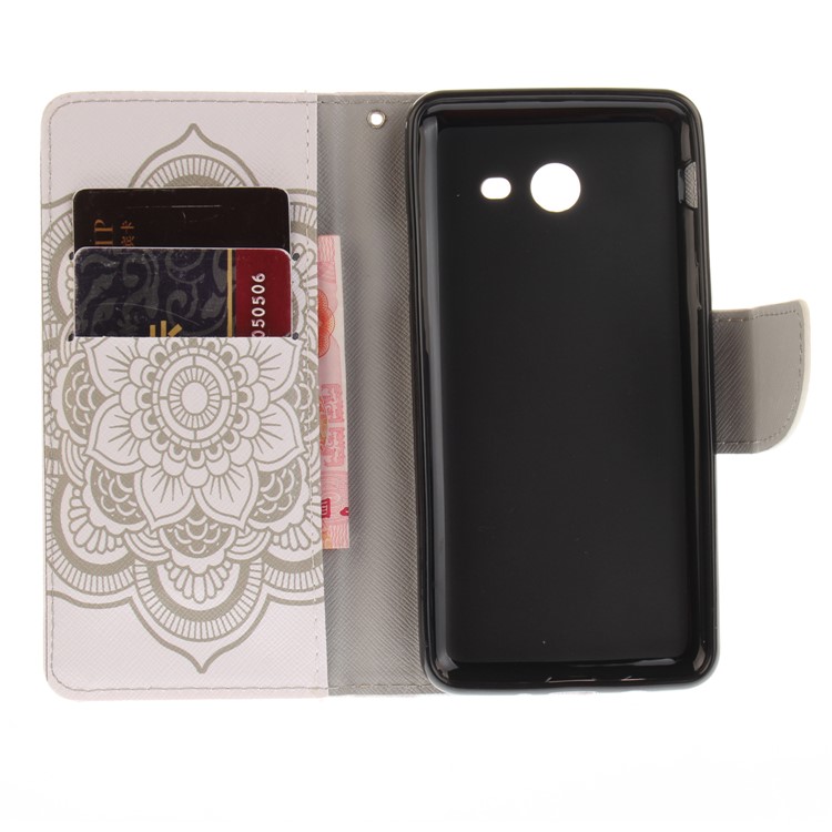 Leather Wallet Case for Samsung Galaxy J5 (2017) - Mandala Flowers-9