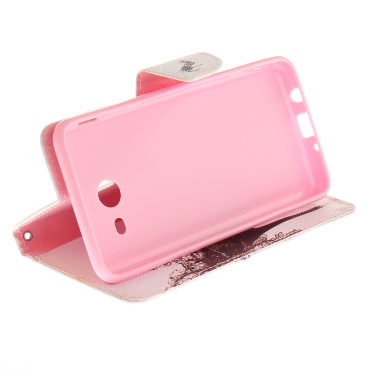 Wallet Leather Stand Cover for Samsung Galaxy J5 (2017) - High-heeled Shoes-6