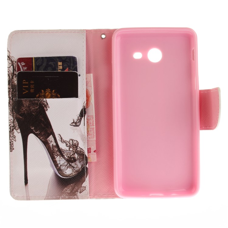 Wallet Leather Stand Cover for Samsung Galaxy J5 (2017) - High-heeled Shoes-9
