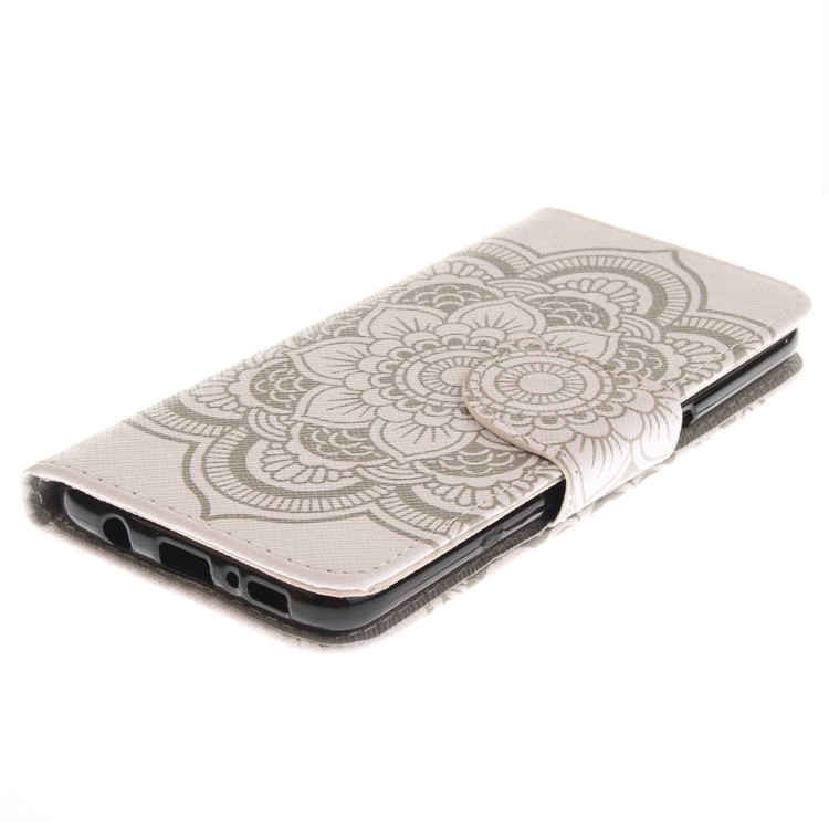 Wallet Leather Stand Case for Samsung Galaxy S8 SM-G950 - Mandala Flowers-4