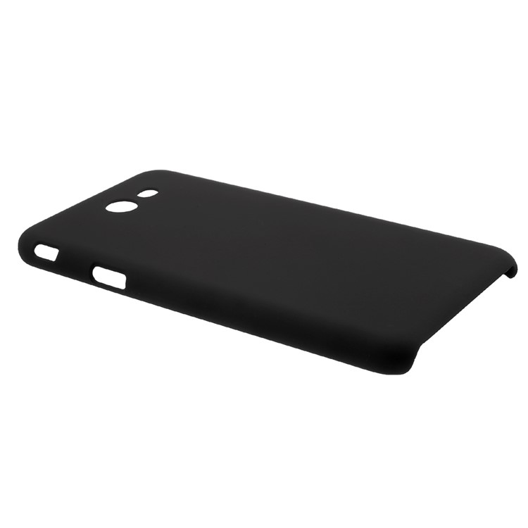 Rubberized Hard Plastic Case for Samsung Galaxy J7 (2017) - Black-3