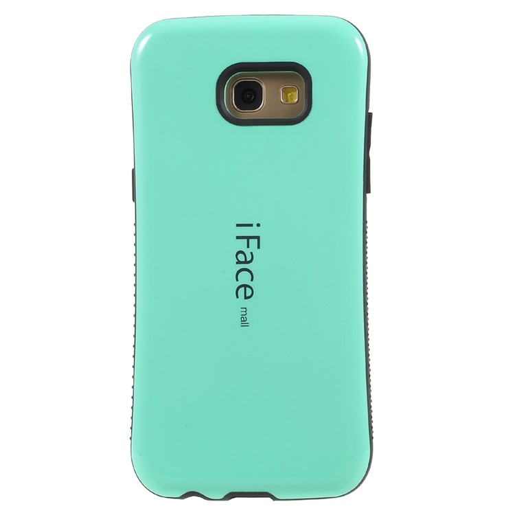 

IFACE MALL PC + TPU Гибридный Кейс Для Галактики Samsung A5 (2017) - Циан, Galaxy A5 (2017)