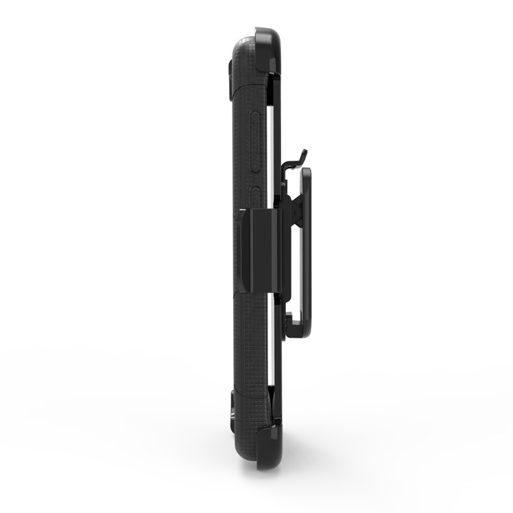Ring Kickstand Heavy Duty Silicone + PC Hybrid Case with Belt Clip for Samsung Galaxy S8 G950 - Black-11