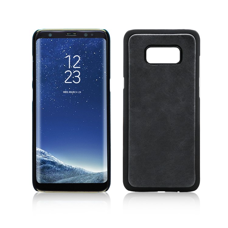 Leather Wallet + Detachable TPU Back Case for Samsung Galaxy S8 SM-G950 - Black-17