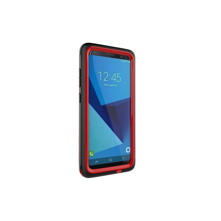 2M Underwater Waterproof PC+TPU Phone Casing for Samsung Galaxy S8+ G955 with Responsive Buttons - Red-4