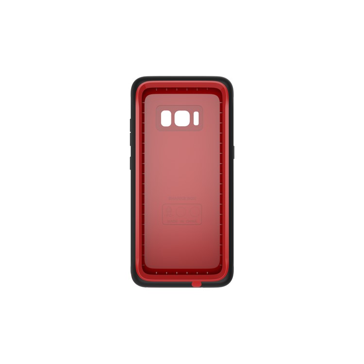 2M Underwater Waterproof PC+TPU Phone Casing for Samsung Galaxy S8+ G955 with Responsive Buttons - Red-5