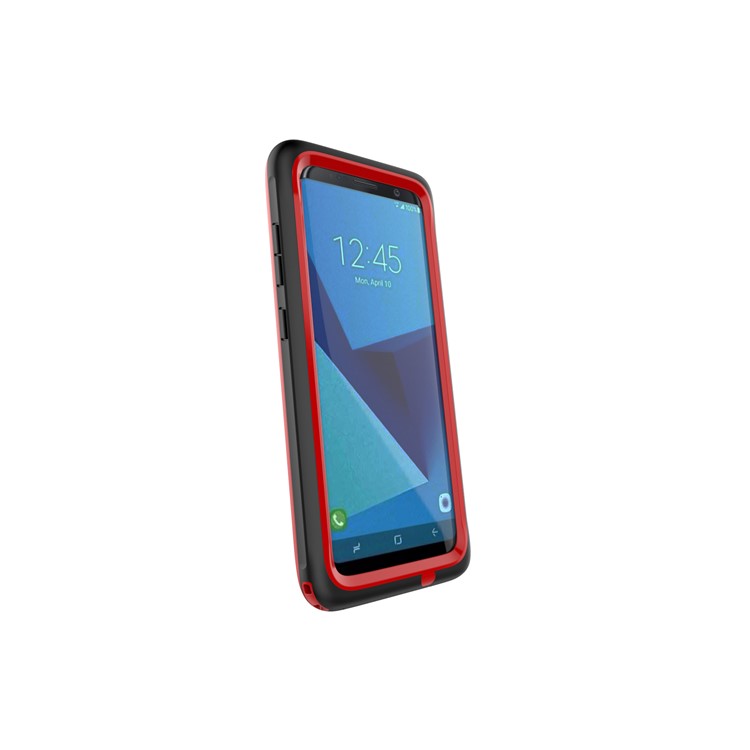 2M Underwater Waterproof PC+TPU Phone Casing for Samsung Galaxy S8+ G955 with Responsive Buttons - Red-9