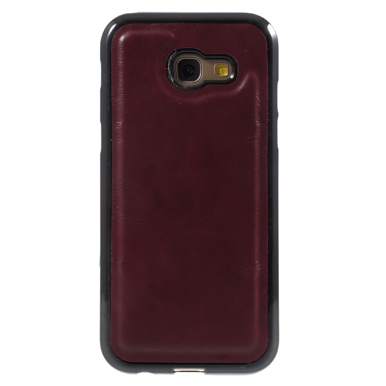 Leather Wallet + Detachable TPU Back Case for Samsung Galaxy A5 (2017) SM-A520 - Wine Red-9