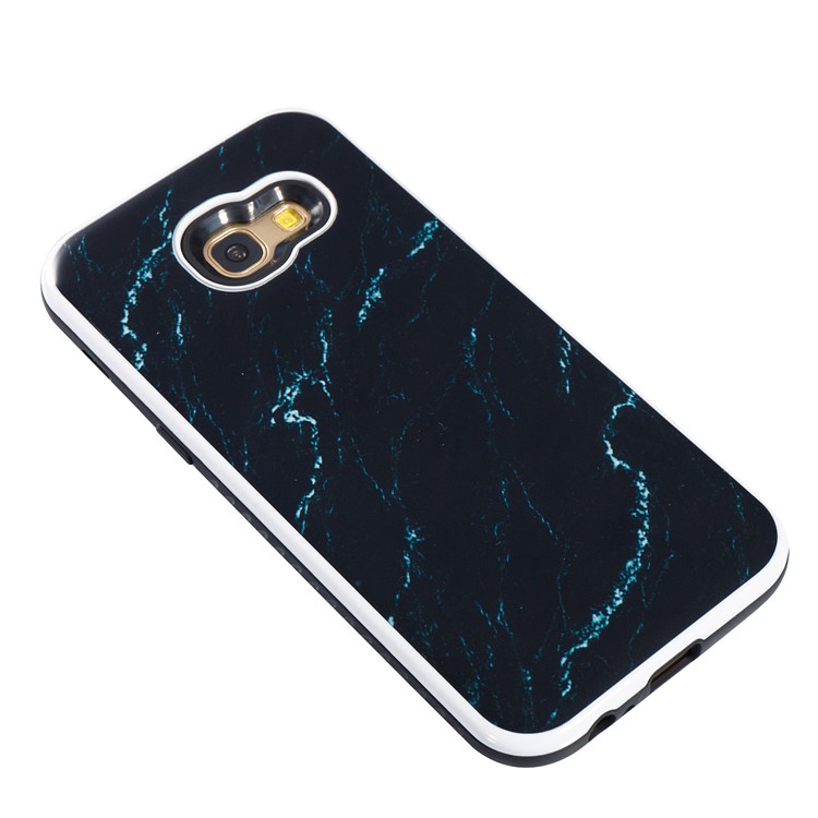 For Samsung Galaxy A5 (2017) Marble Texture Detachable 2-In-1 TPU+PC Phone Cover - Black-5