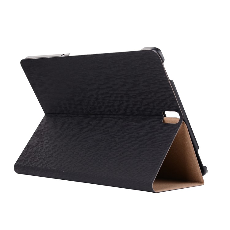 Tree Skin Leather Stand Tablet Case for Samsung Galaxy Tab S3 9.7 - Black-7