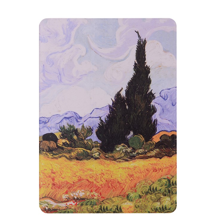 Printing Leather Stand Case for Samsung Galaxy Tab S3 9.7 - Tree-2