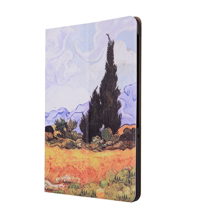 Printing Leather Stand Case for Samsung Galaxy Tab S3 9.7 - Tree-3