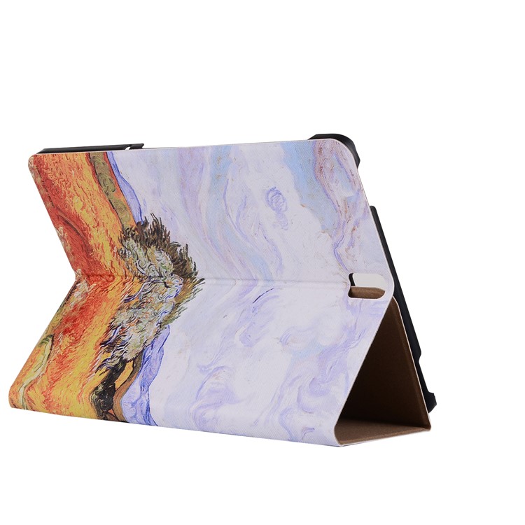Printing Leather Stand Case for Samsung Galaxy Tab S3 9.7 - Tree-6