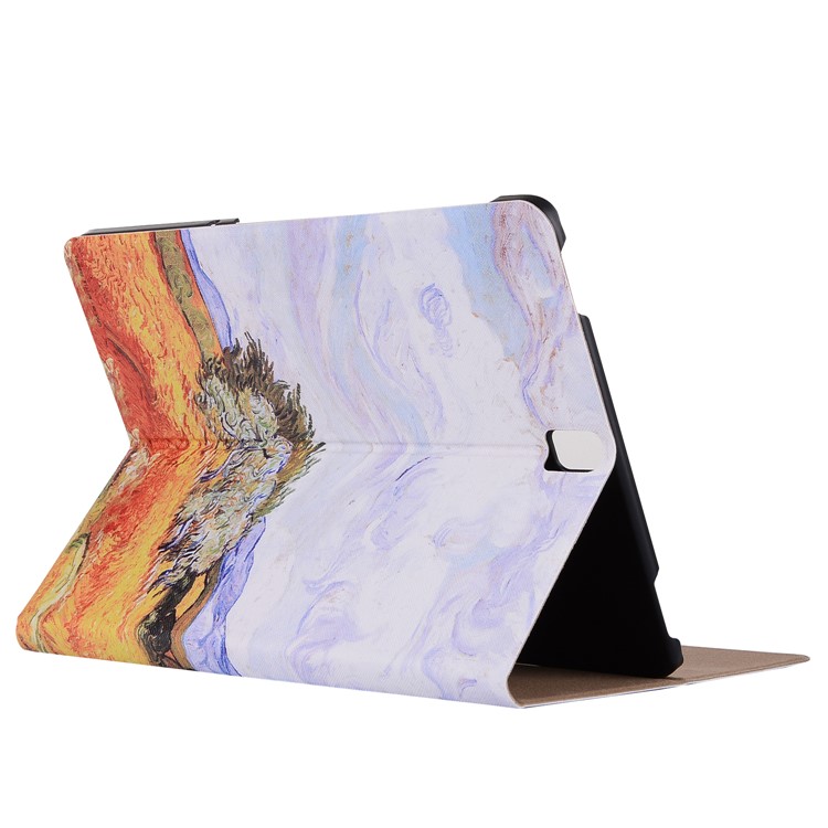Printing Leather Stand Case for Samsung Galaxy Tab S3 9.7 - Tree-7