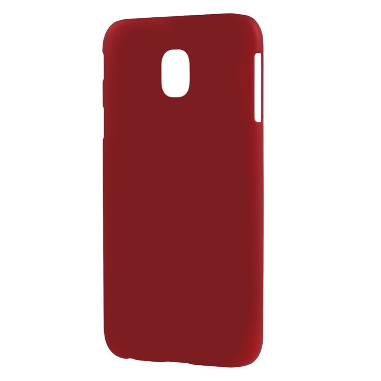 Rubberized PC Hard Shell for Samsung Galaxy J3 (2017) (EU Version) - Red-2