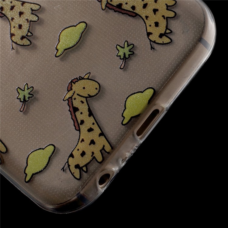 Ultra Thin Patterned Soft TPU Shell for Samsung Galaxy A3 (2017) - Giraffe-5