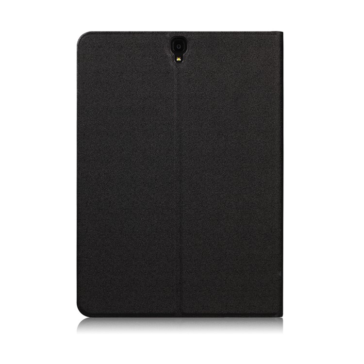 Sand-like Texture Smart Leather Stand Cover Case for Samsung Galaxy Tab S3 9.7-inch T820 T825 - Black-3