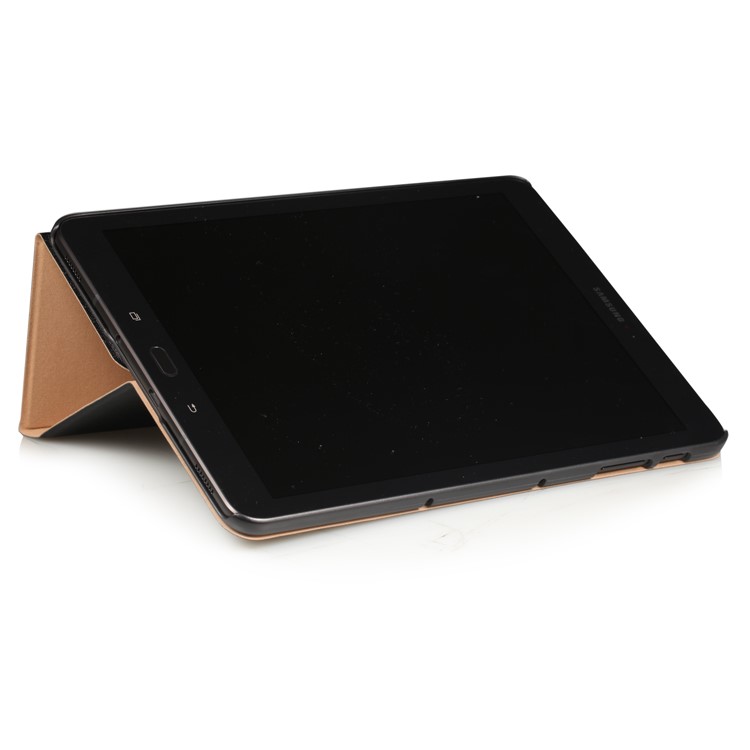 Sand-like Texture Smart Leather Stand Cover Case for Samsung Galaxy Tab S3 9.7-inch T820 T825 - Black-6