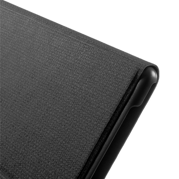 Prague Style Smart Leather Shell for Samsung Galaxy Tab A 9.7 T550 T555 with Card Holder - Black-11