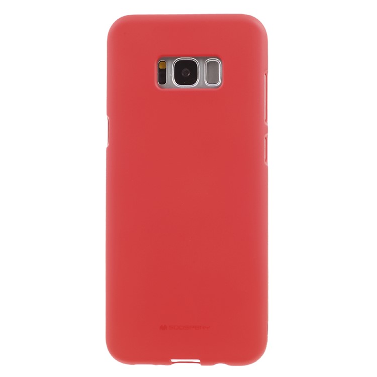 MERCURY GOOSPERY Matte Soft TPU Cell Phone Cover for Samsung Galaxy S8 G950 - Red-2