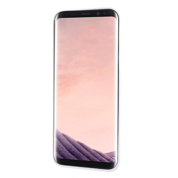 MERCURY GOOSPERY Matte Soft TPU Cell Phone Case for Samsung Galaxy S8 G950 - White-3