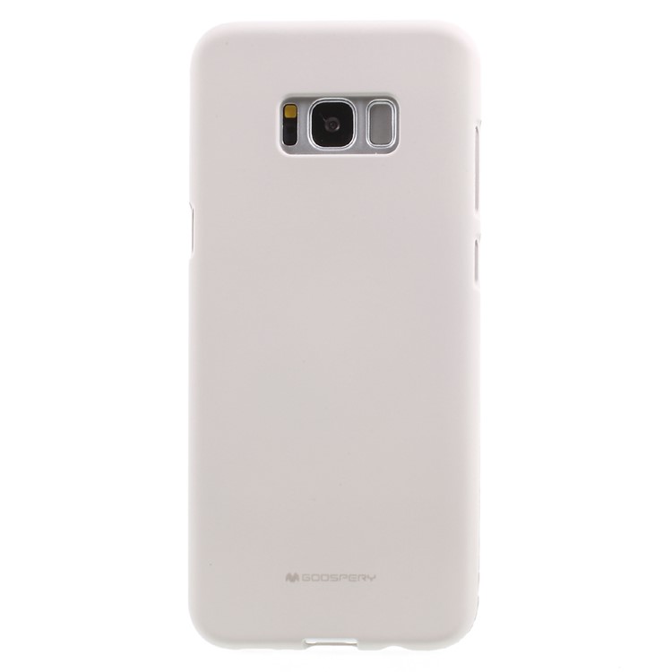 MERCURY GOOSPERY Matte Soft TPU Cell Phone Casing Cover for Samsung Galaxy S8 G950 - Grey-1