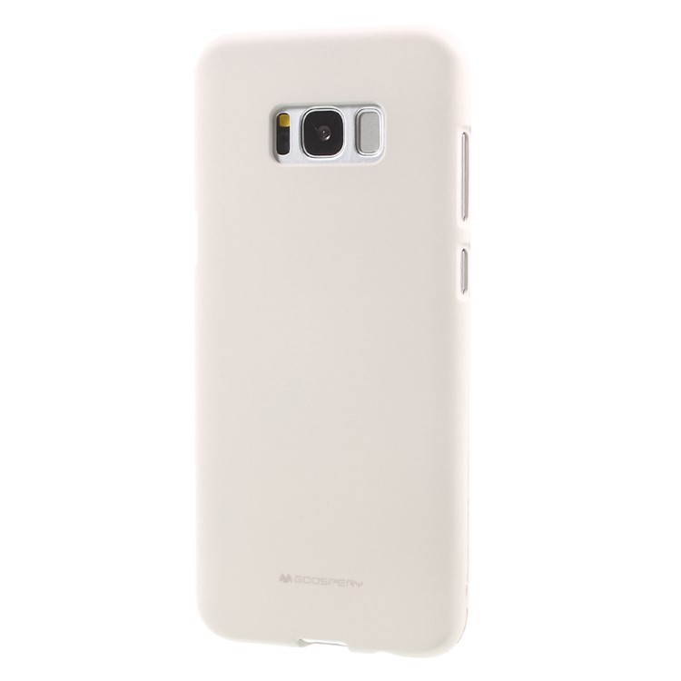 MERCURY GOOSPERY Matte Soft TPU Cell Phone Casing Cover for Samsung Galaxy S8 G950 - Grey-2