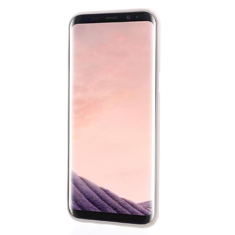 MERCURY GOOSPERY Matte Soft TPU Cell Phone Casing Cover for Samsung Galaxy S8 G950 - Grey-3