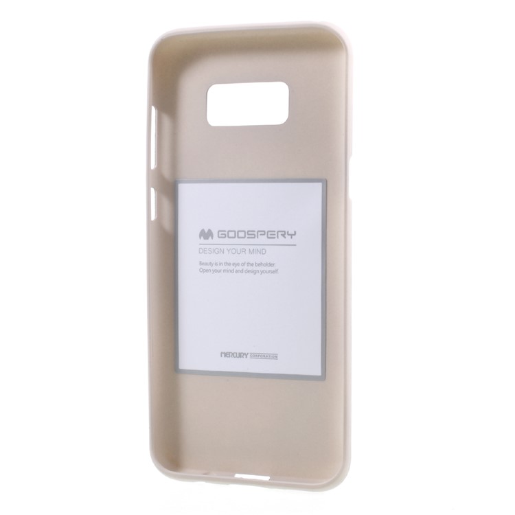 MERCURY GOOSPERY Matte Soft TPU Cell Phone Casing Cover for Samsung Galaxy S8 G950 - Grey-4