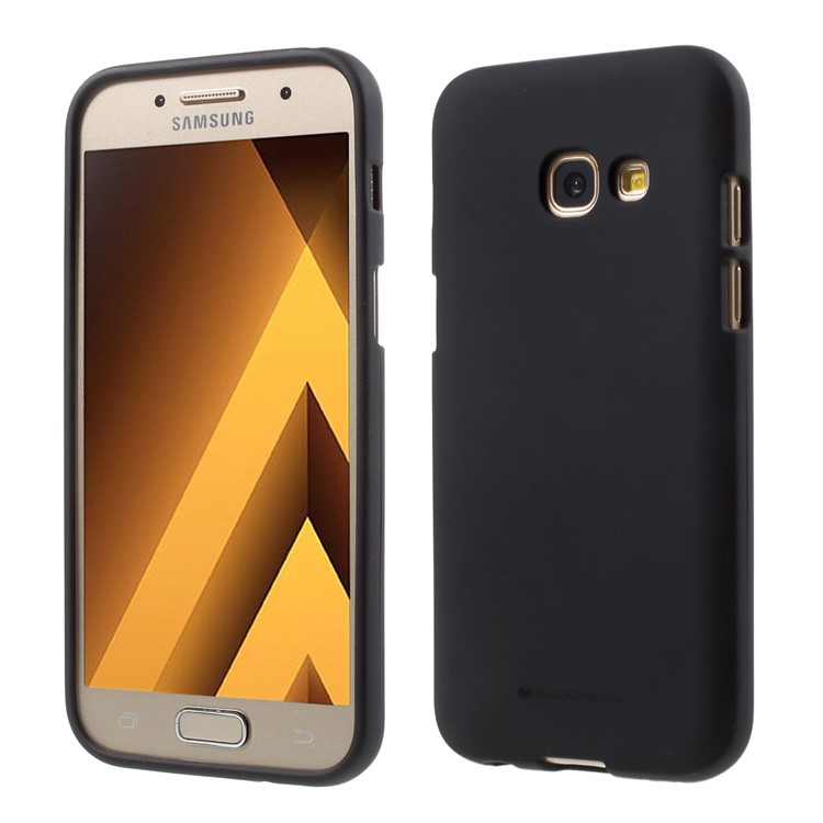 

MERCURY GOOSPERY Matte Anti-fingerprint TPU Phone Case for Samsung Galaxy A5 (2017) SM-A520 - Black