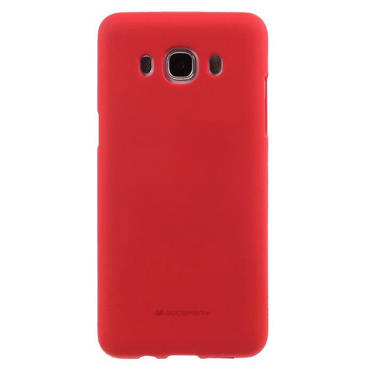 

MERCURY GOOSPERY Matte Anti-fingerprint TPU Phone Shell for Samsung Galaxy J3 (2016) - Red