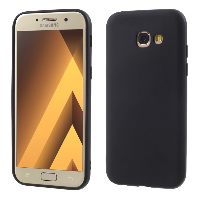 

Matte Anti-fingerprint TPU Phone Case for Samsung Galaxy A5 (2017) SM-A520 - Black