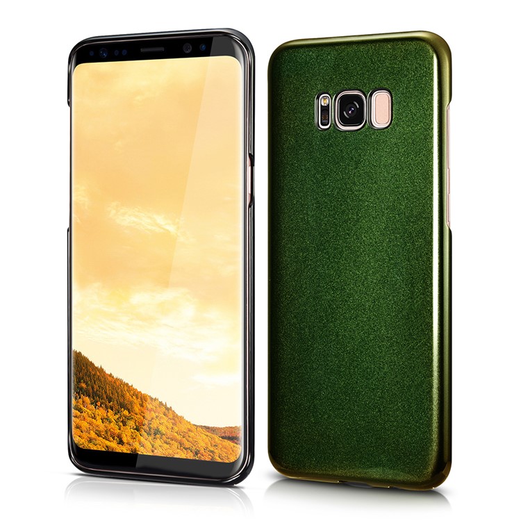 XOOMZ PC Hard Mobile Phone Case for Samsung Galaxy S8 Plus SM-G955 - Light Green-1